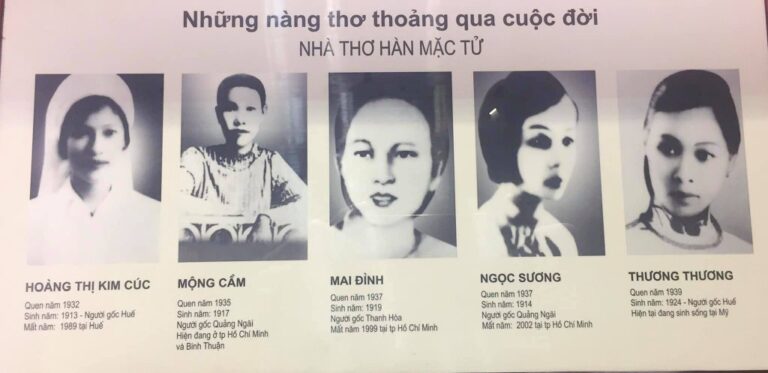 Hàn Mạc Tử và những bóng hồng đi qua cuộc đời