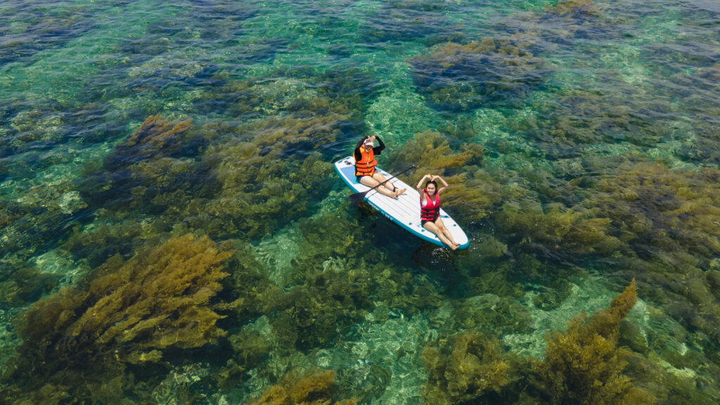 Tour Hòn Khô chèo SUP - Chụp ảnh flycam