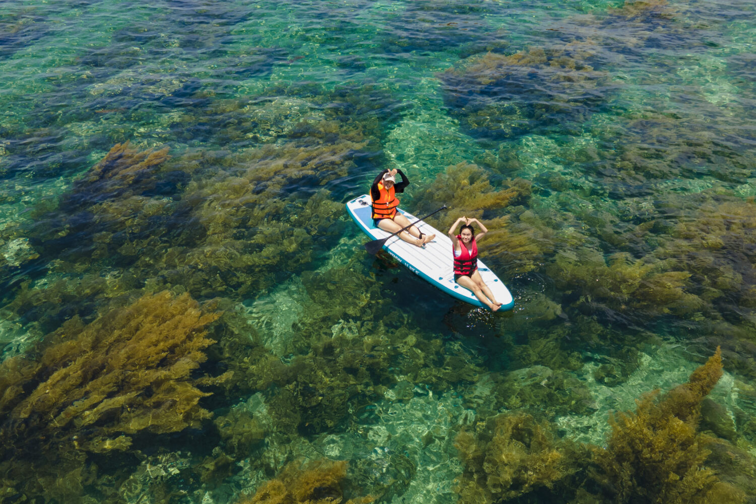 Tour Hòn Khô chèo SUP - Chụp ảnh flycam