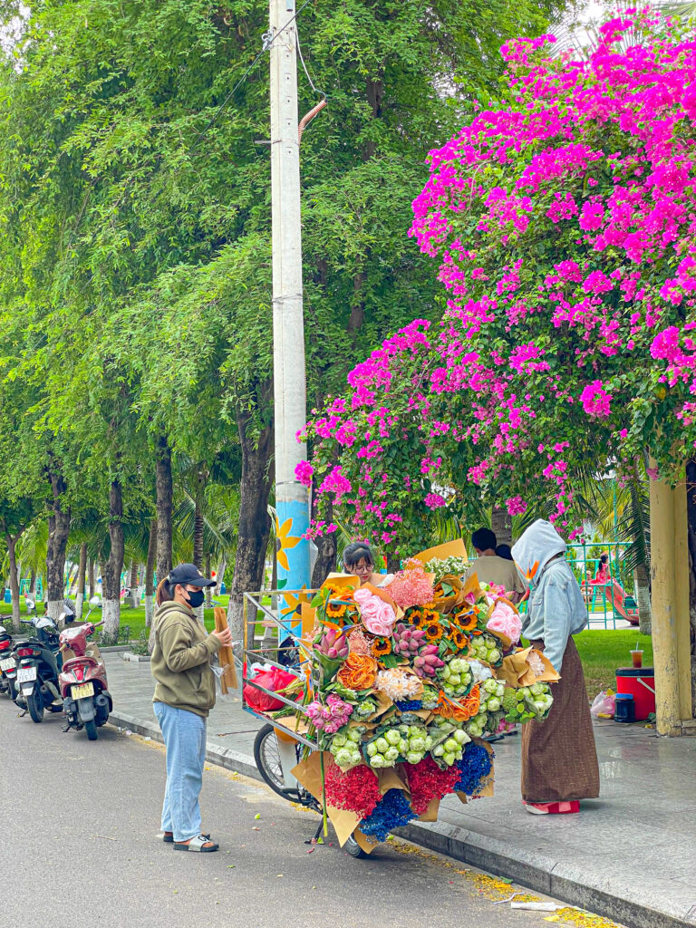 Xe hoa Hà Nội tại Quy Nhơn