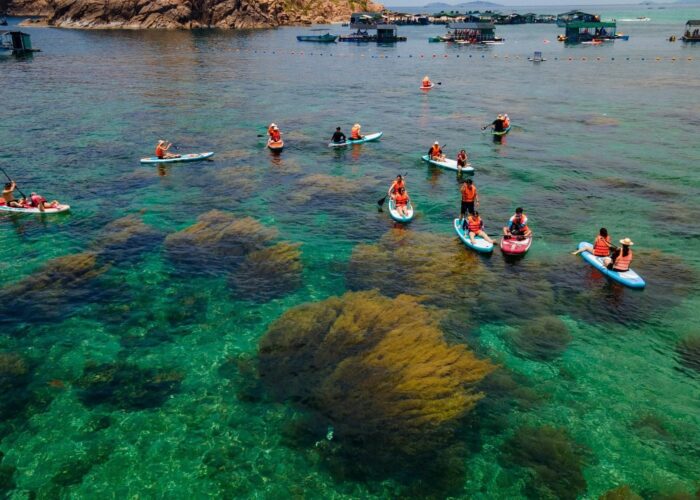 chèo SUP tại Hòn Khô
