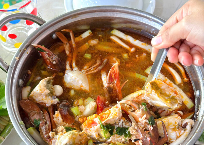 Nồi lẩu Cua chất lượng