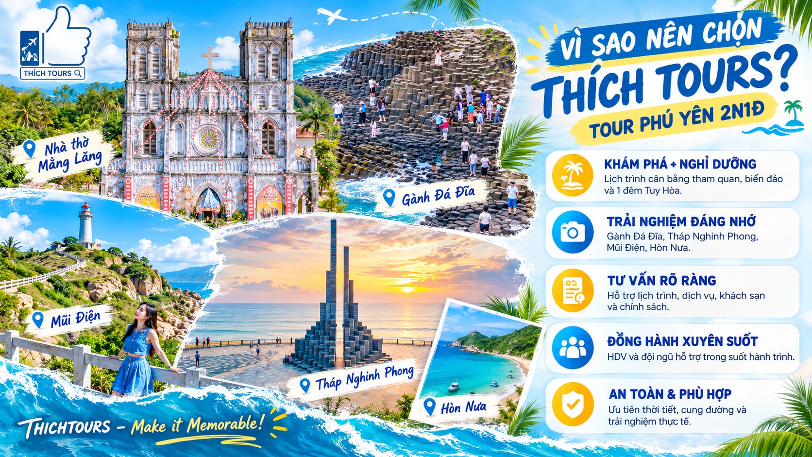 Vì sao nên lựa chọn THICHTOURS?