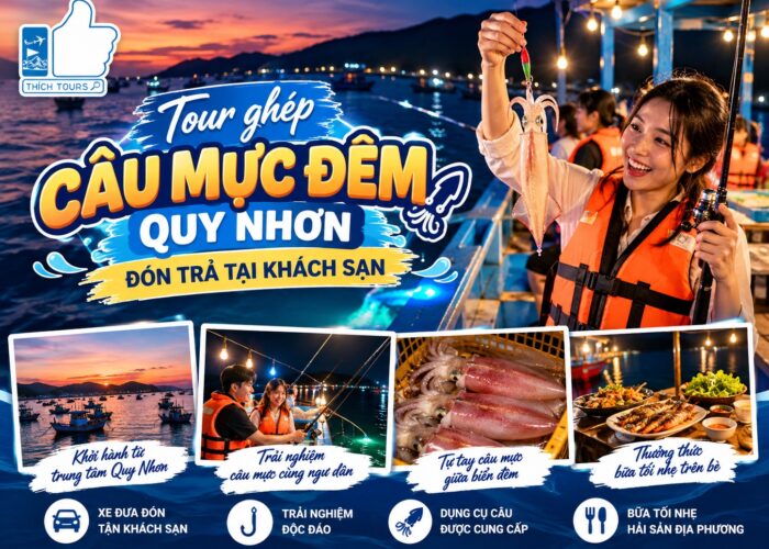 Ảnh đại diện tour câu mực đêm