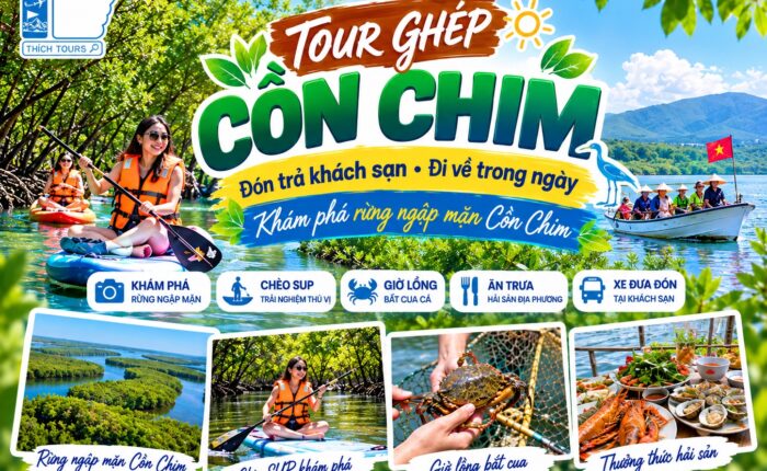 Ảnh đại diện tour ghép Cồn Chim