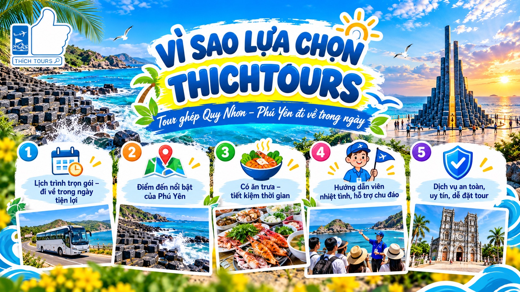 Vì sao nên lựa chọn THICHTOURS?