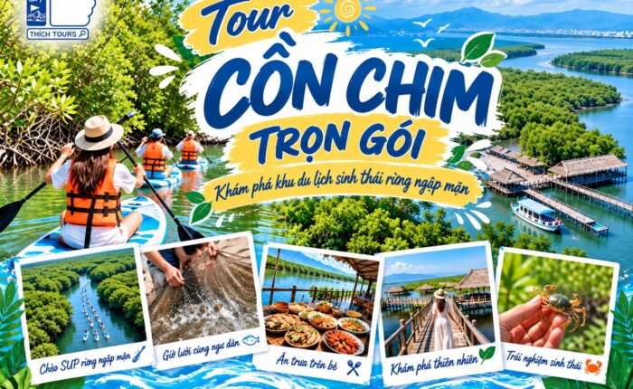 Ảnh đại diện tour cồn chim đón khách sạn