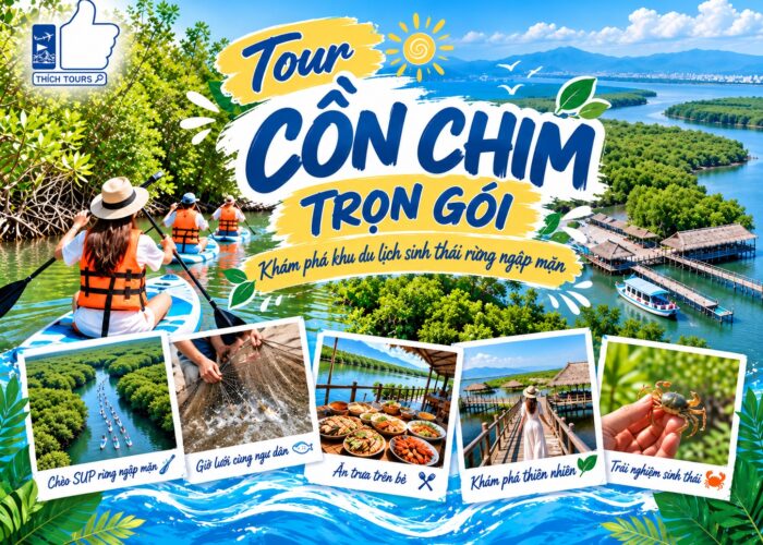 Ảnh đại diện tour cồn chim đón khách sạn