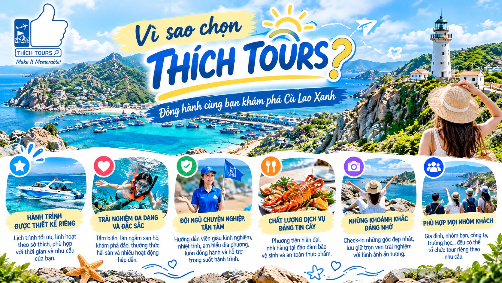 Vì sao nên lựa chọn THICHTOURS?