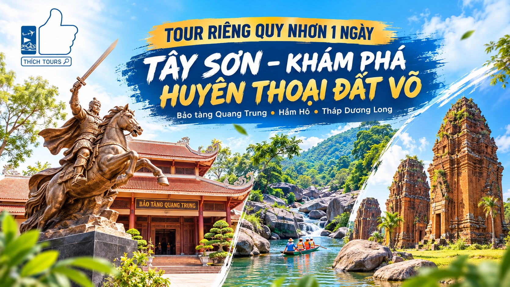 Ảnh bìa combo tour Tây Sơn