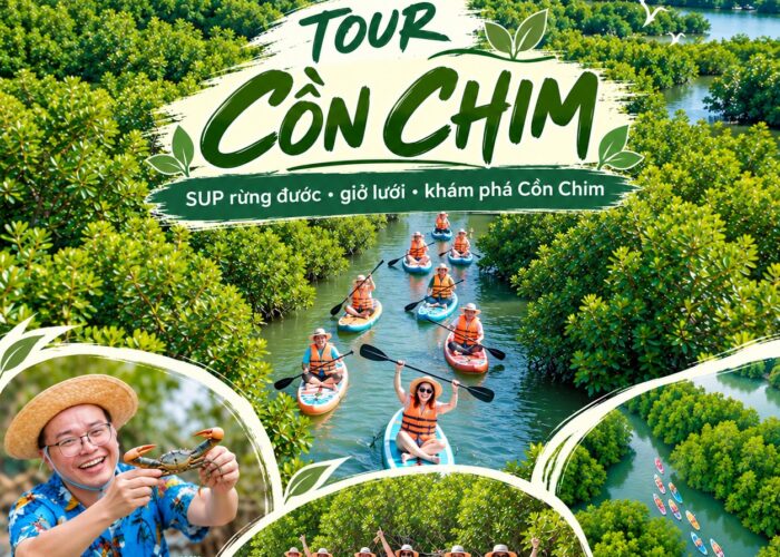 Ảnh đại diện tour cồn chim đón tại khách sạn