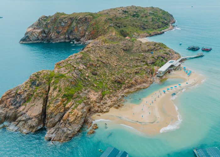 Toàn cảnh đảo Hòn Khô