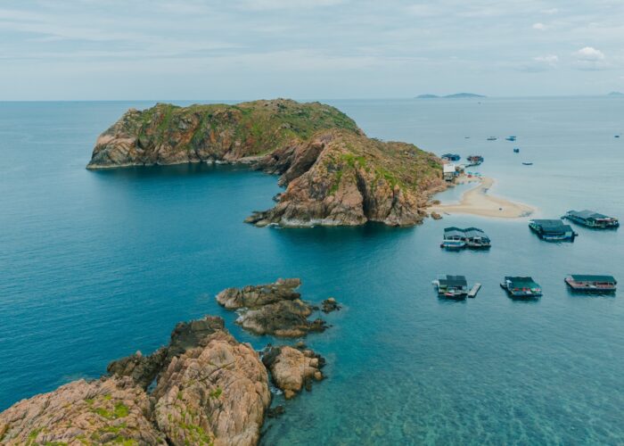 Một góc đảo Hòn Khô