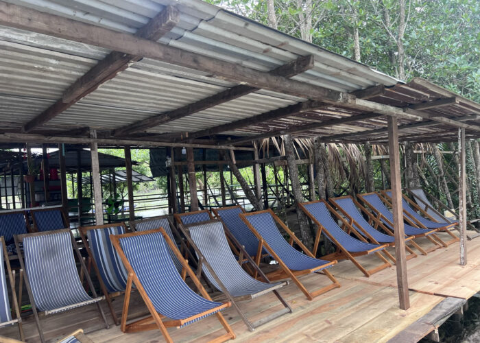 Khu nghỉ ngơi tại Cồn Chim