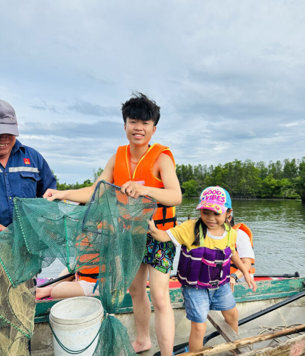 Giở lồng bắt cua, tôm, cá