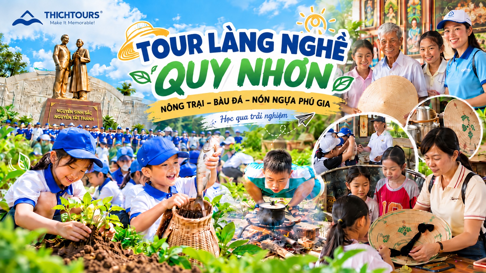 Ảnh bìa tour làng nghề Quy Nhơn