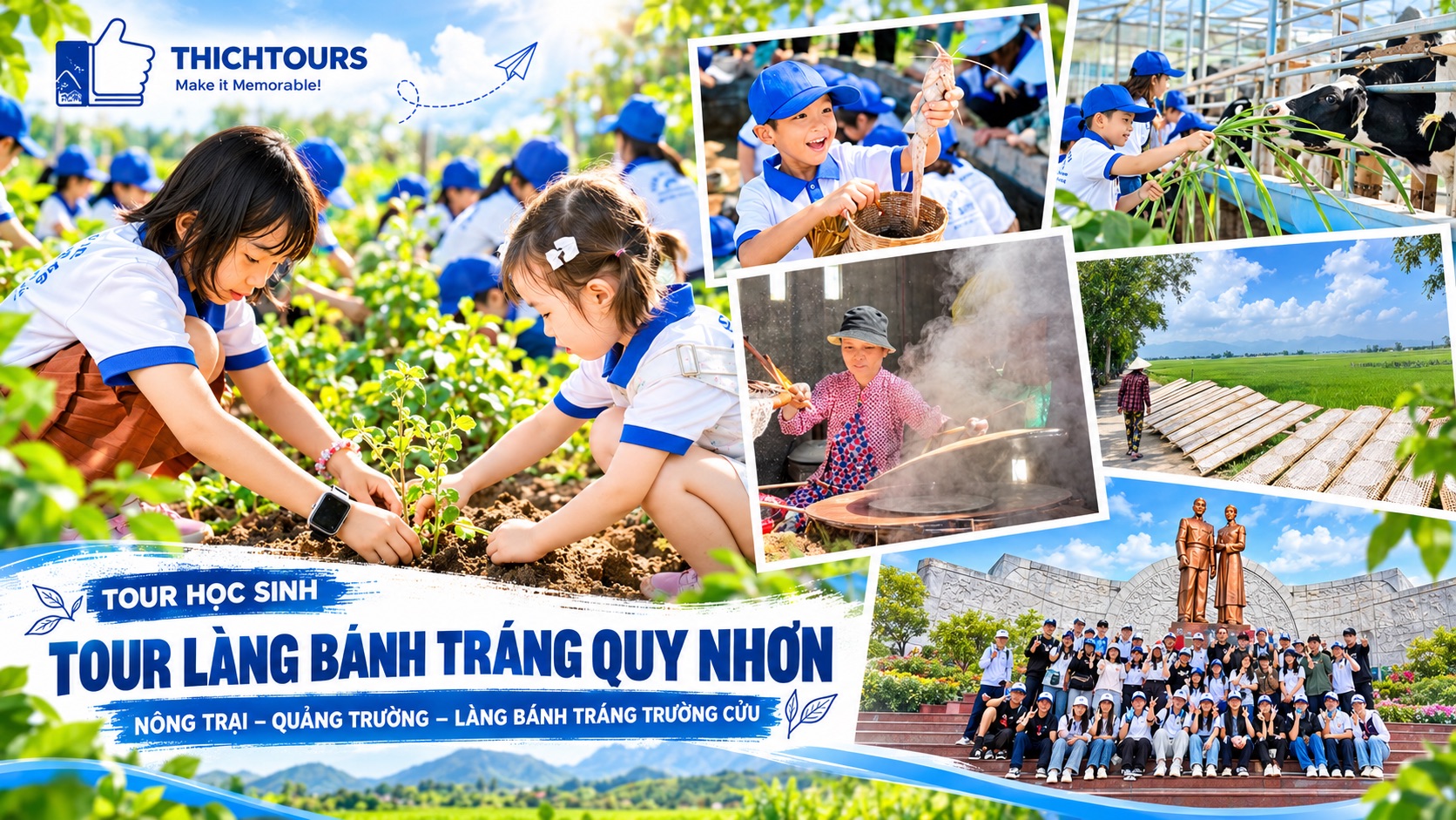 Ảnh bìa tour làng bánh tráng Quy Nhơn