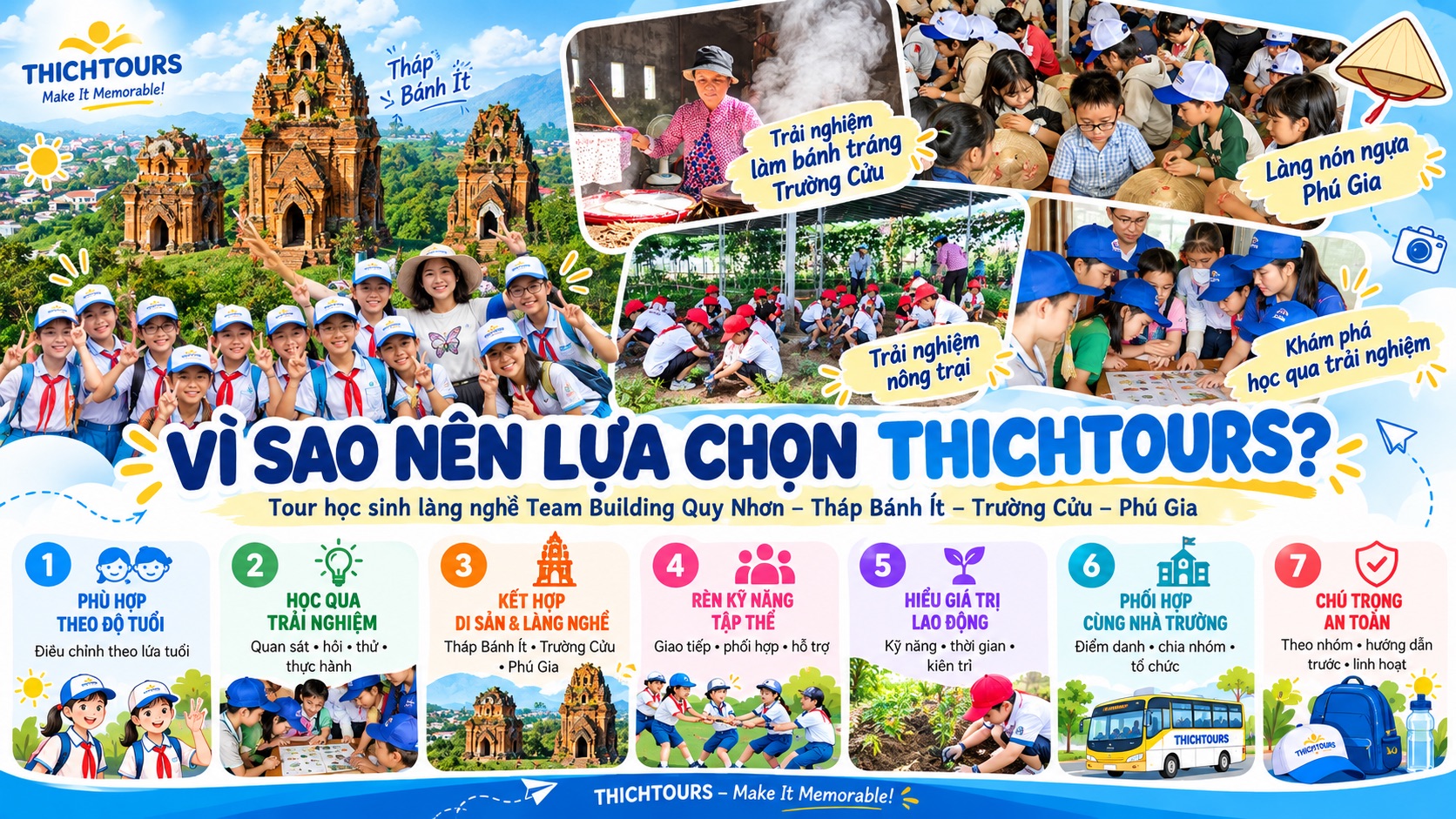 Vì sao nên lựa chọn THICHTOURS?
