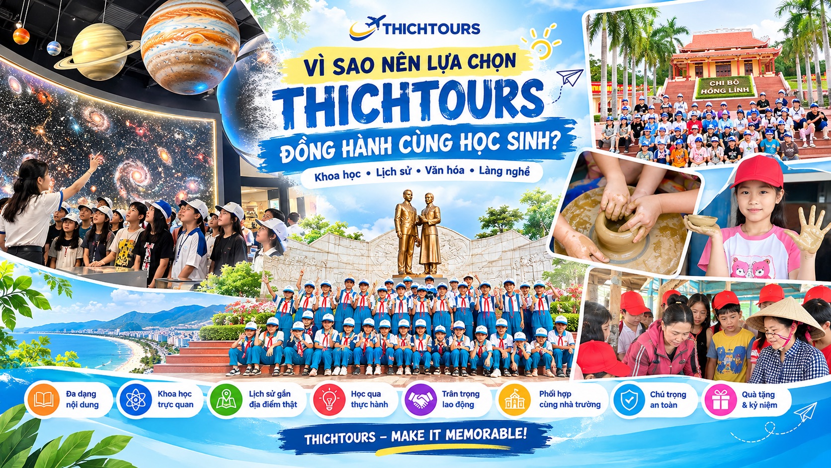 Vì sao nên lựa chọn THICHTOURS?
