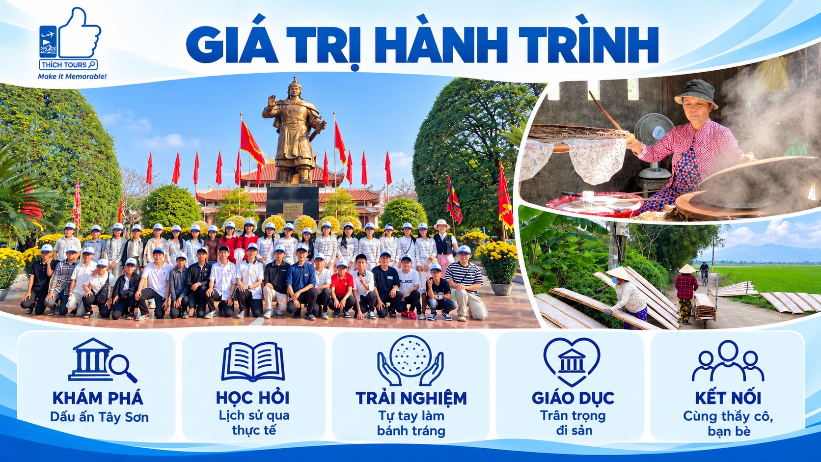 Giá trị hành trình mà Tour mang lại