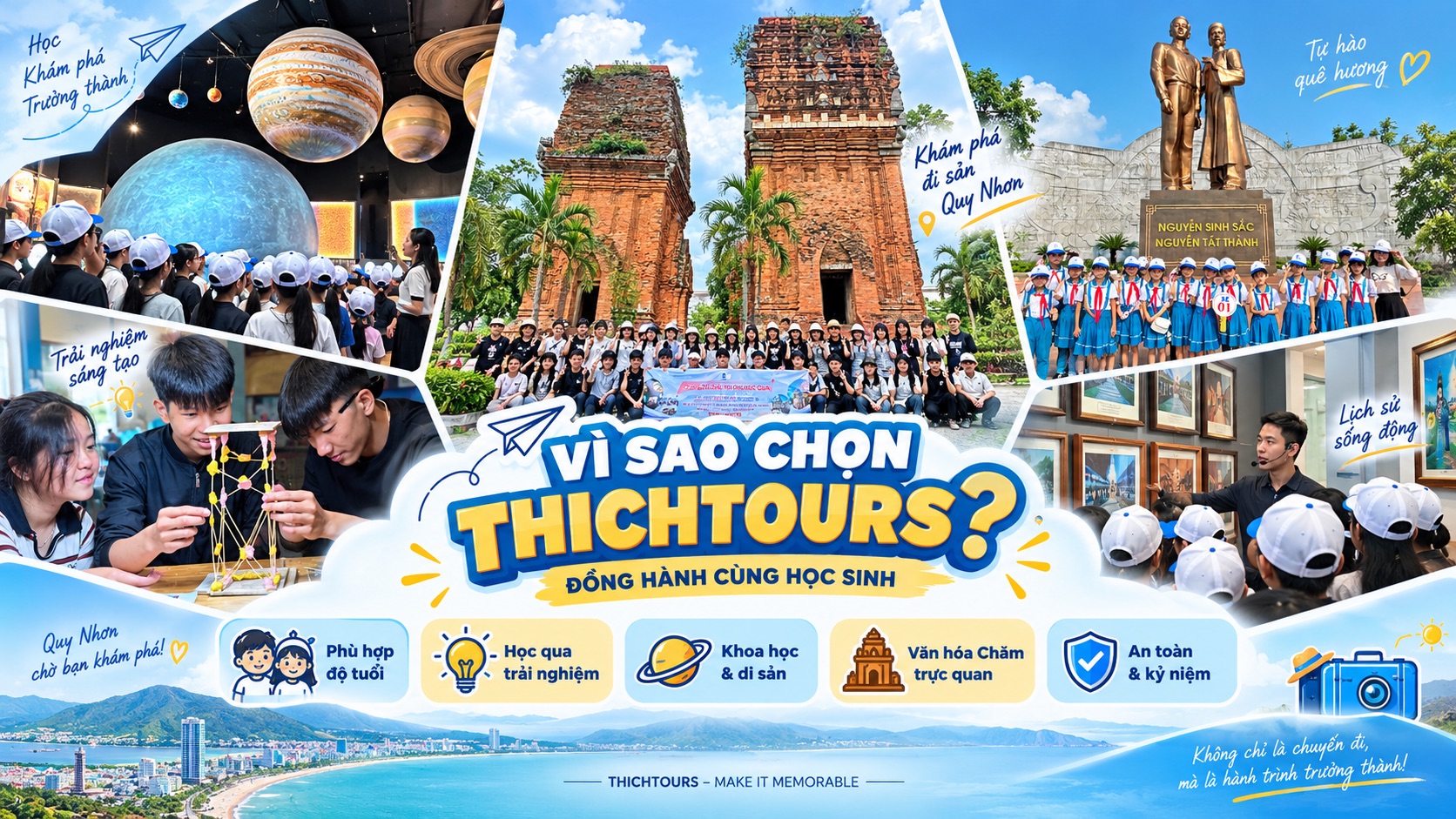Vì sao nên lựa chọn THICHTOURS? Vì sao nên lựa chọn THICHTOURS?