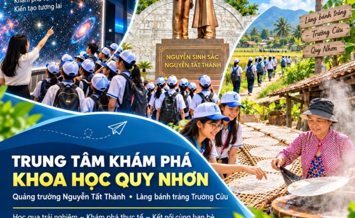 Ảnh nền tour Trung tâm khám phá khoa học Quy Nhơn - Quảng trường Nguyễn Tất Thành - Làng bánh tráng Trường Cửu