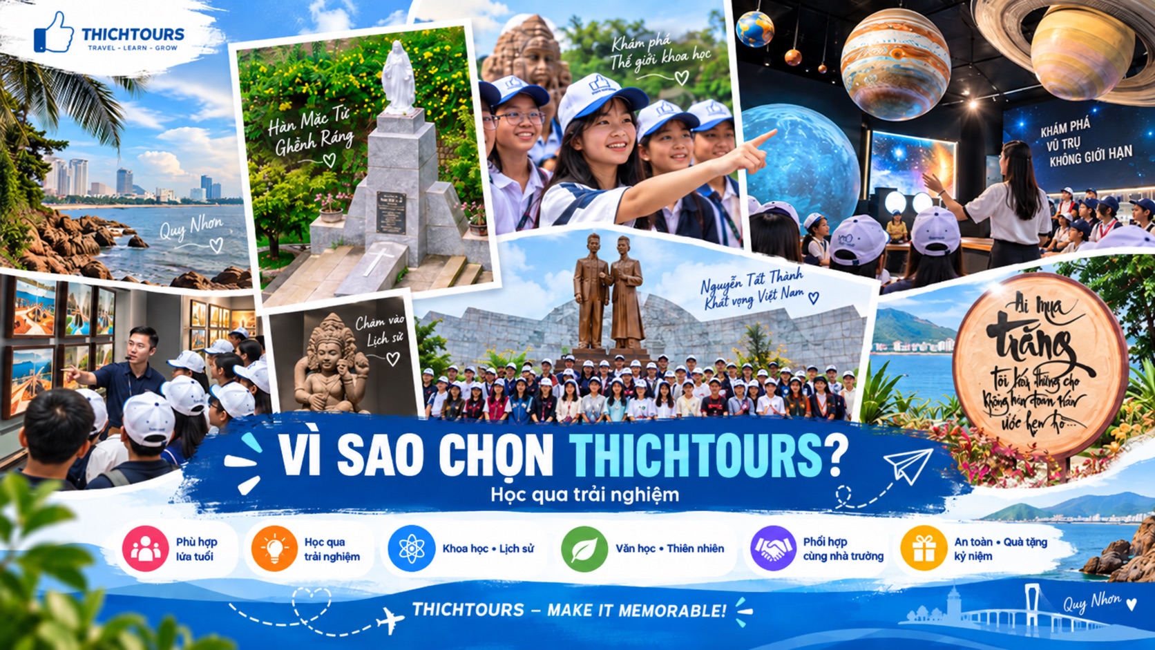 Vì sao nên lựa chọn THICHTOURS? Vì sao nên lựa chọn THICHTOURS?