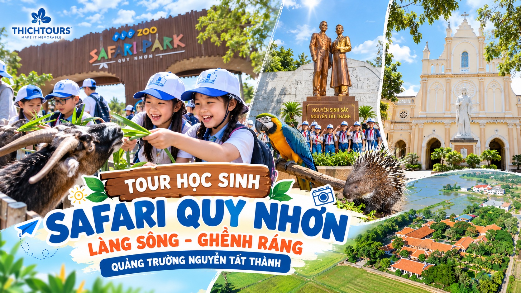 Ảnh bìa Tour học sinh combo 12
