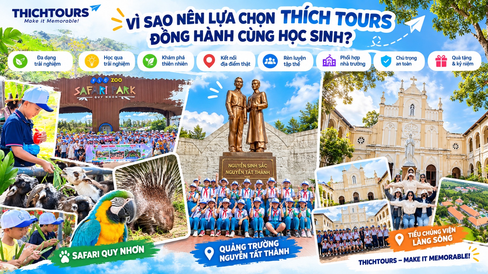 Vì sao nên lựa chọn THICHTOURS?