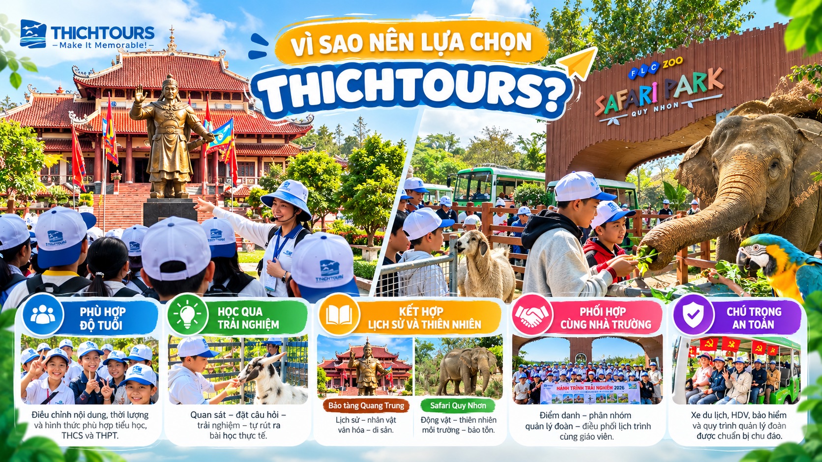 Vì sao nên lựa chọn THICHTOURS? Vì sao nên lựa chọn THICHTOURS?