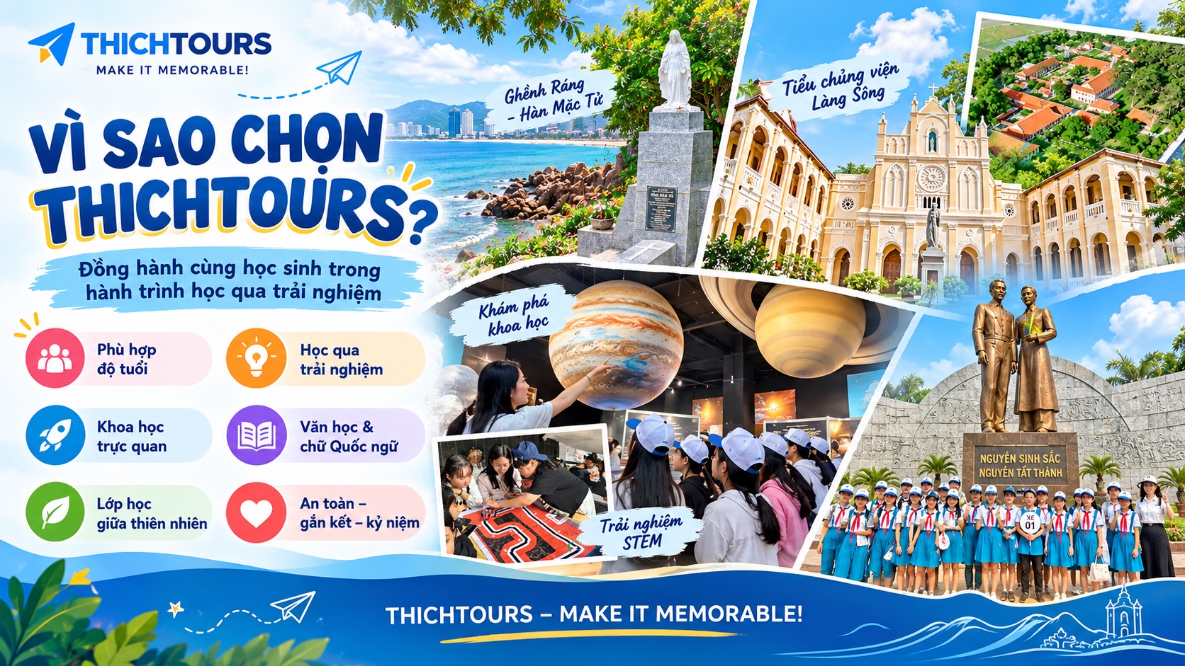 Vì sao nên lựa chọn THICHTOURS? Vì sao nên lựa chọn THICHTOURS?
