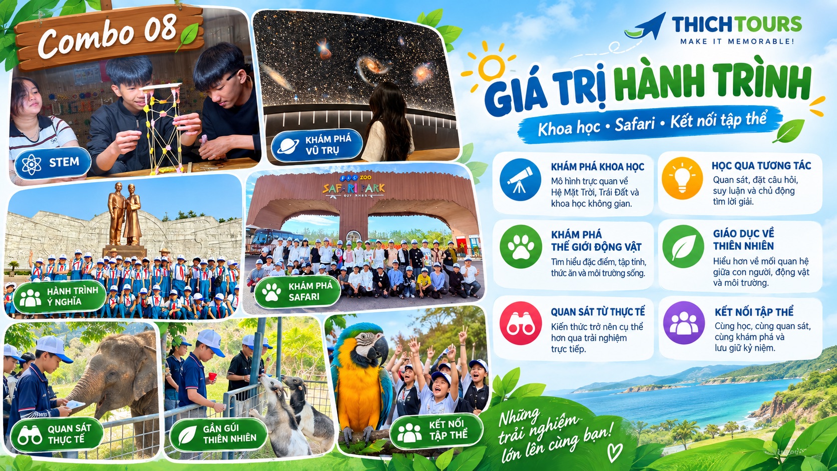 Giá trị hành trình mà Tour mang lại Giá trị hành trình mà Tour mang lại