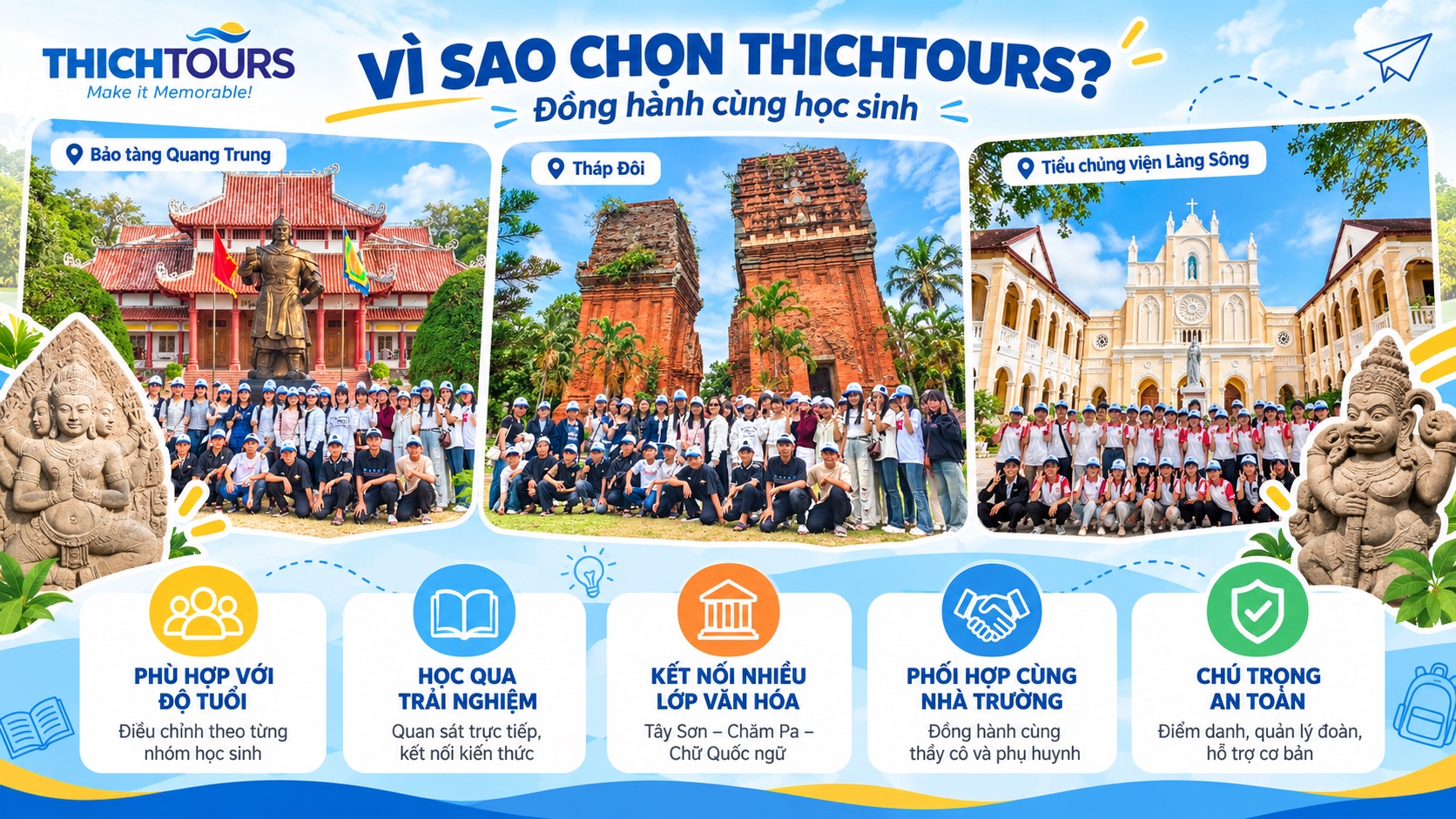 Vì sao nên lựa chọn THICHTOURS? Vì sao nên lựa chọn THICHTOURS?