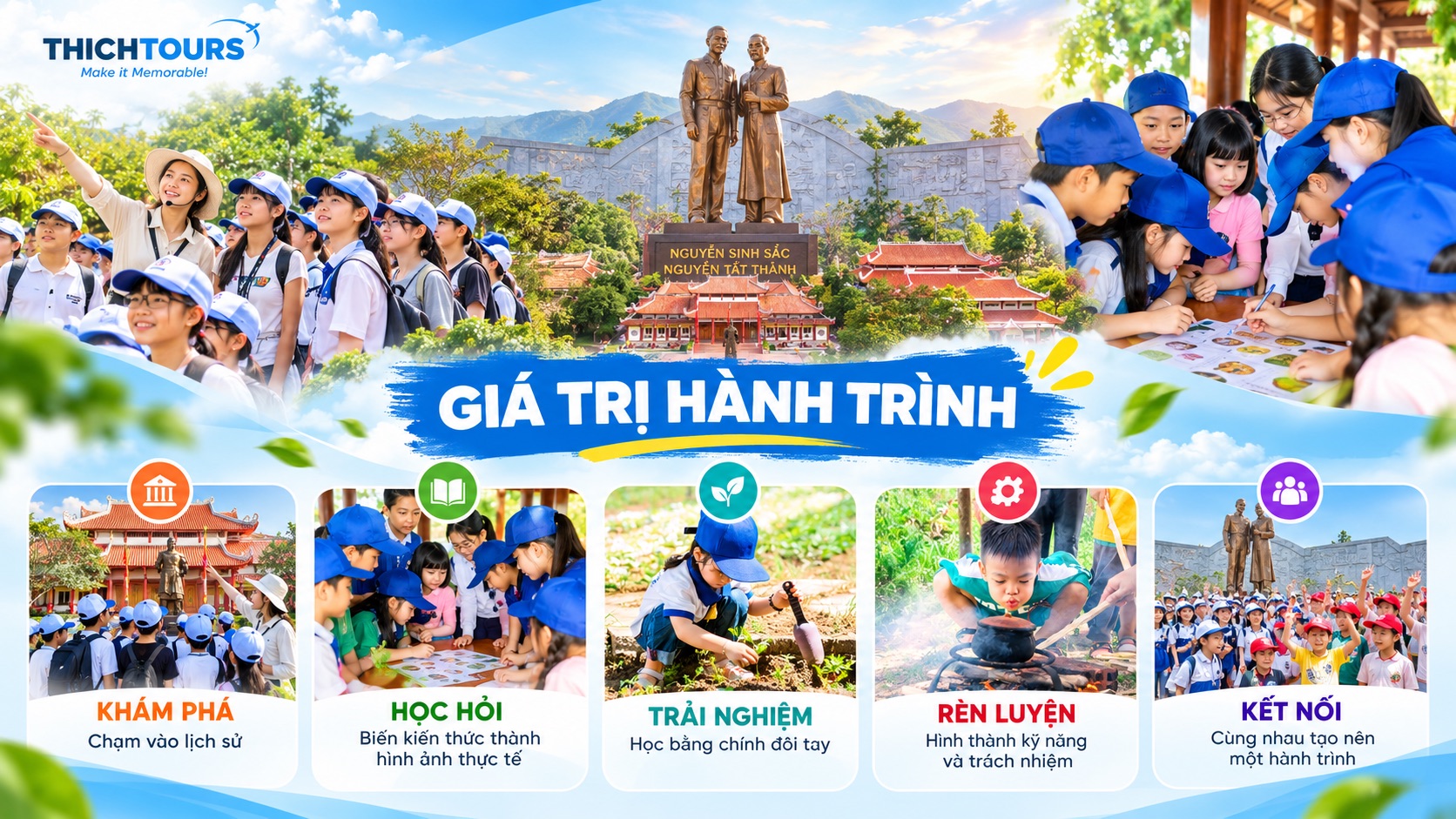 Giá trị hành trình mà Tour mang lại Giá trị hành trình mà Tour mang lại
