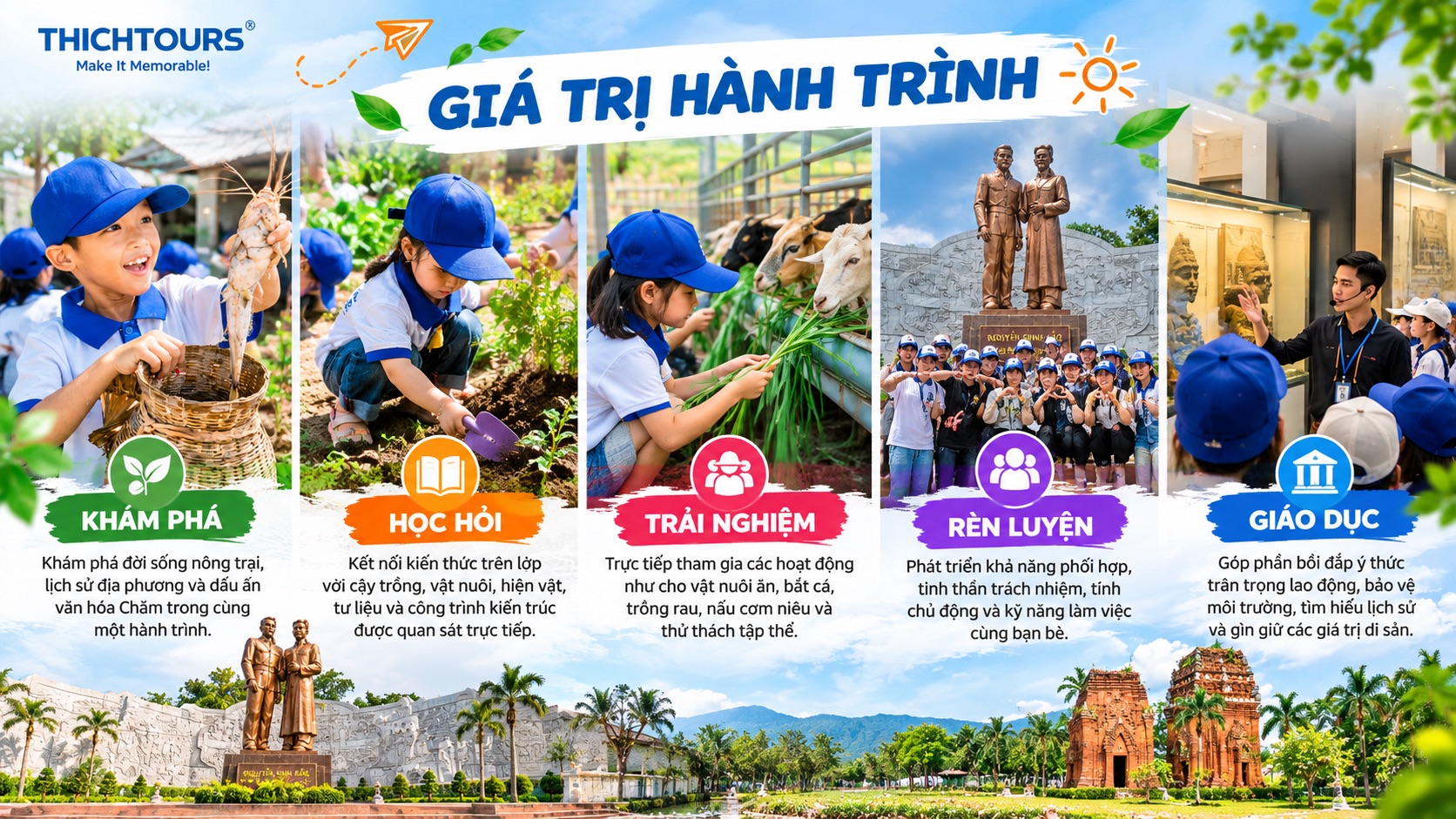 Giá trị hành trình mà Tour mang lại Giá trị hành trình mà Tour mang lại