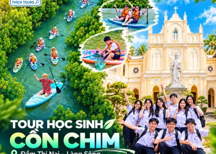 Ảnh đại diện tour học sinh cồn chim Quy Nhơn