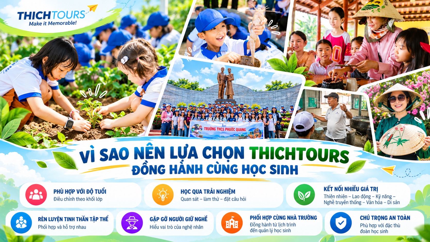 Vì sao nên lựa chọn THICHTOURS? Vì sao nên lựa chọn THICHTOURS?