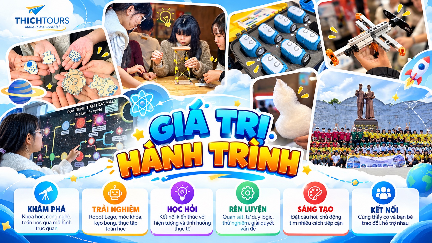 Giá trị hành trình mà Tour mang lại