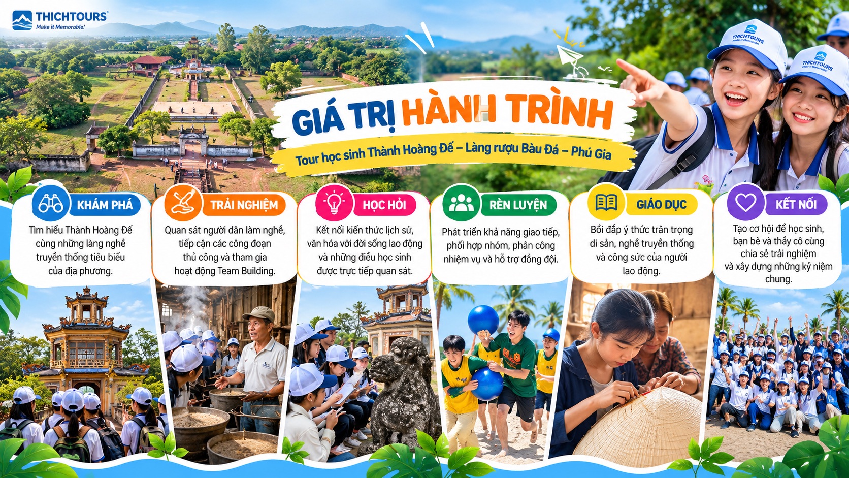 Giá trị hành trình mà Tour mang lại