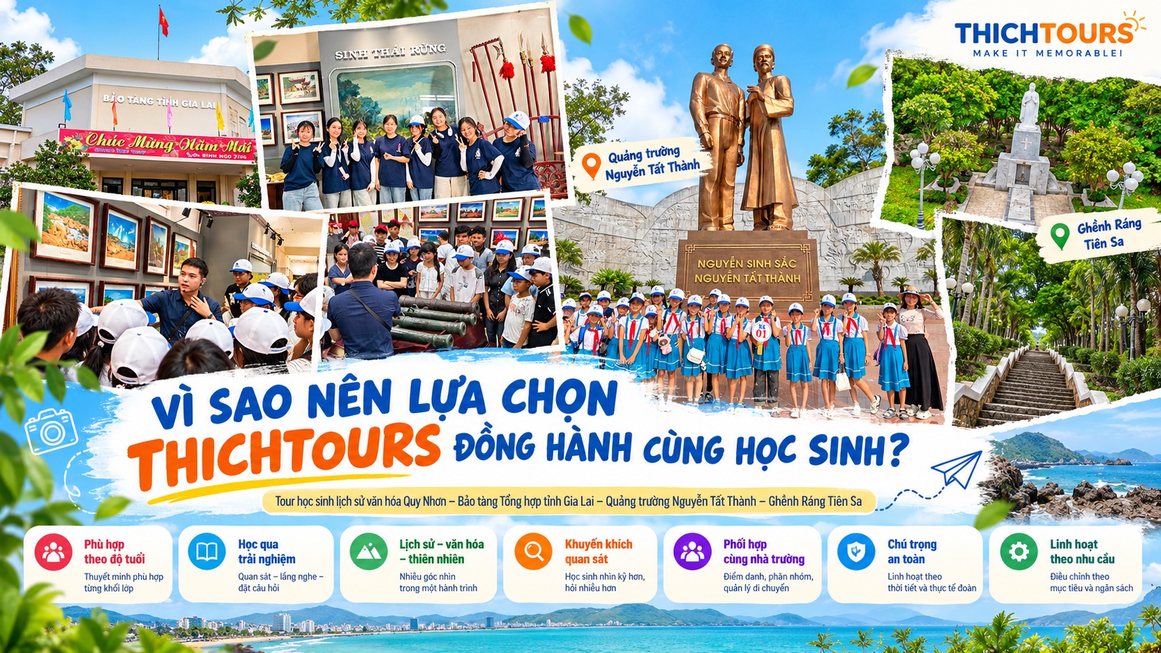 Vì sao nên lựa chọn THICHTOURS?