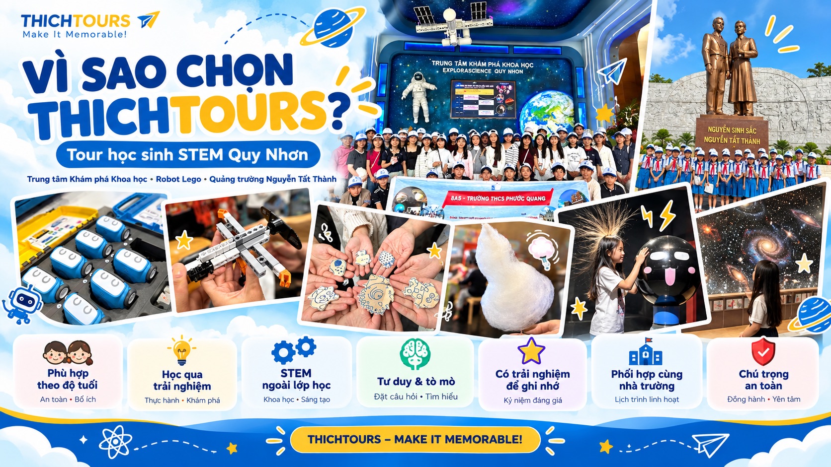 Vì sao nên lựa chọn THICHTOURS?