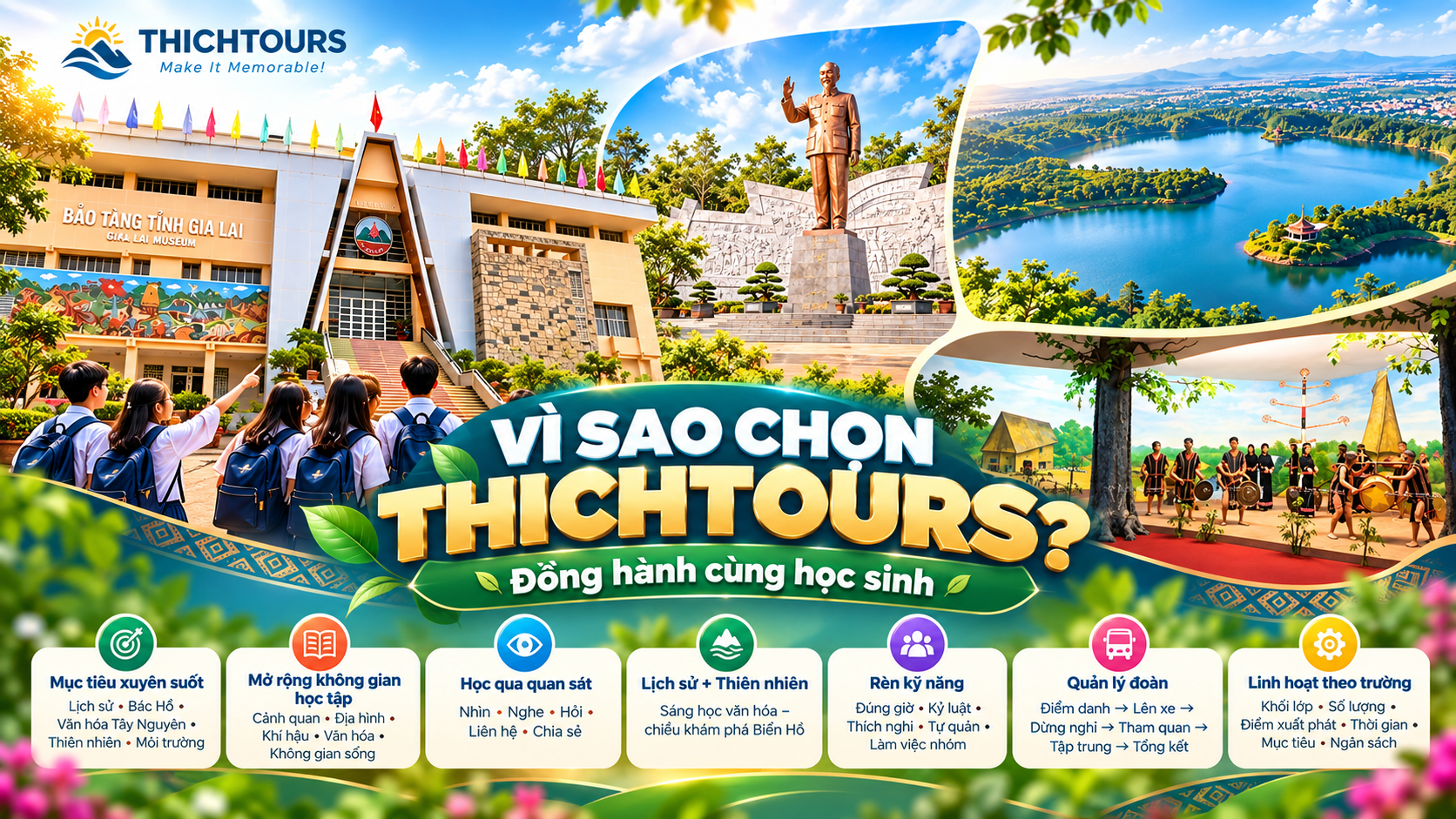 Vì sao nên lựa chọn THICHTOURS?