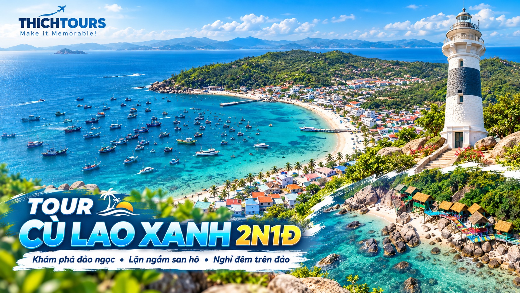 Ảnh bìa Tour Cù Lao Xanh 2 Ngày 1 Đêm