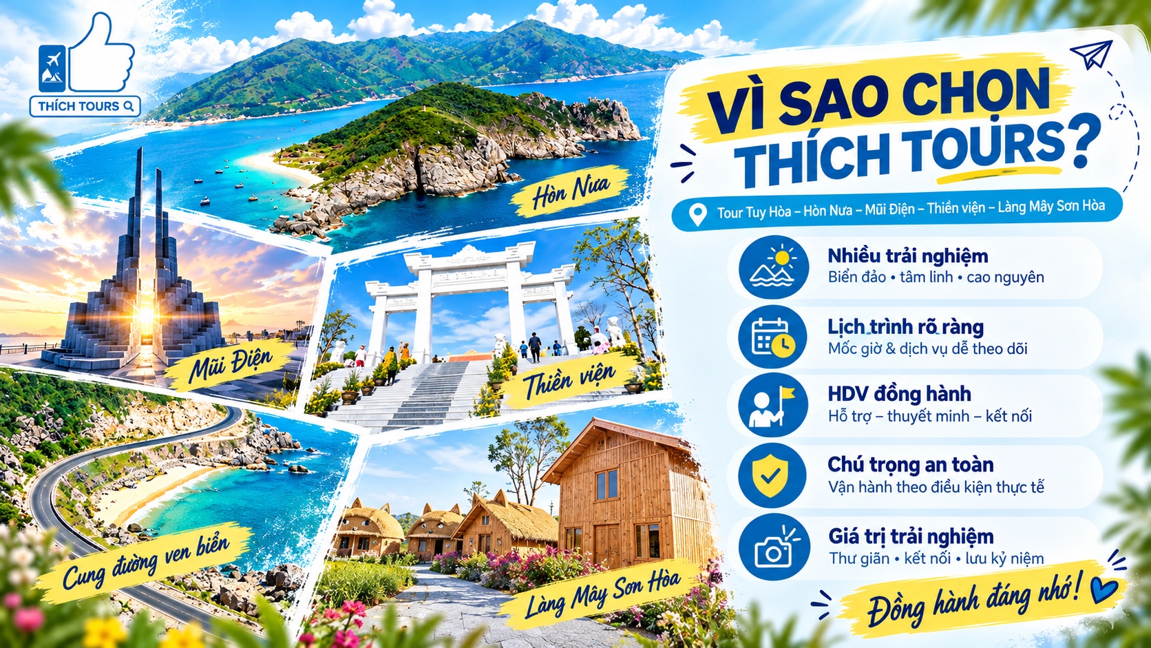 Vì sao nên lựa chọn THICHTOURS?