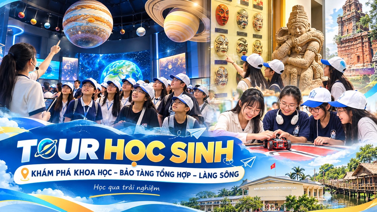 ảnh bìa tour học sinh Stem
