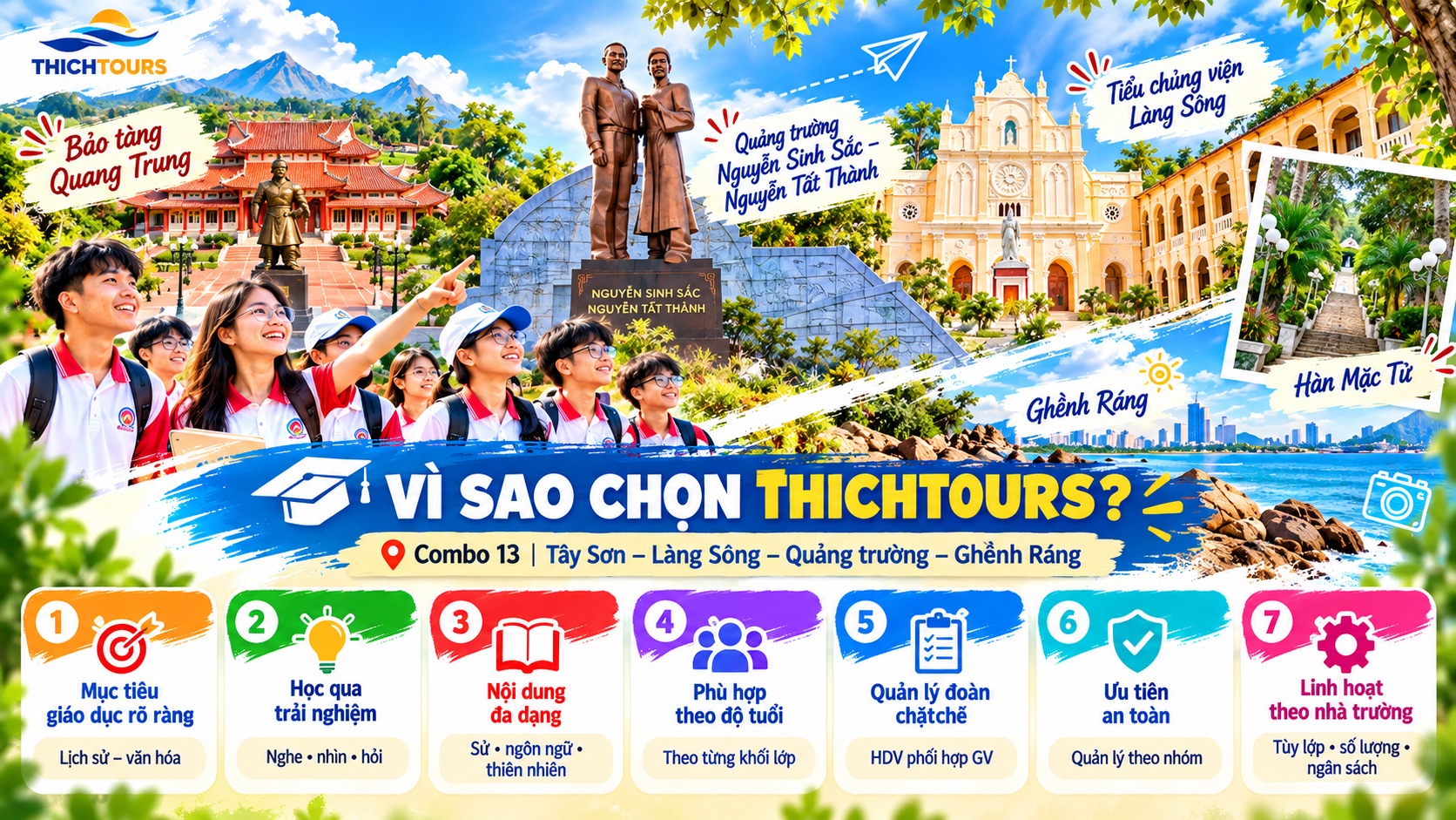Vì sao nên lựa chọn THICHTOURS?